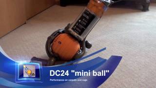 Dyson DC24 vs DC25 Ball Vacuum Cleaner Comparison [upl. by Kos]