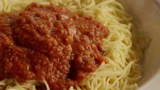 How to Make Quick Spaghetti Sauce  Pasta Recipes  Allrecipescom [upl. by Sterling]