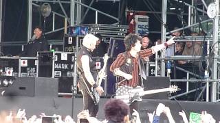 GREEN DAY  Holiday Live in Belfast [upl. by Dnomaid]