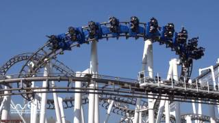 MP Xpress  Movie Park Germany  Onride amp Off Ride – 1 Reihe  Eraser – FX  Vekoma SLC [upl. by Sucramrej]