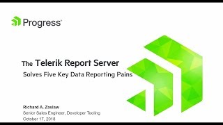 5 Data Reporting Pains Solved with Telerik Report Server [upl. by Ahsenav308]