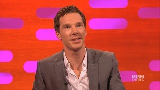 Benedict Cumberbatch Cant Say Penguins  The Graham Norton Show on BBC America [upl. by Trometer]