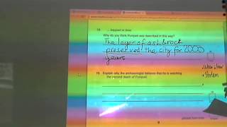 2007 Reading Sats Task Model Answers ON DANGEROUS GROUND [upl. by Nilac]