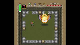 Mothula No Damage  Sword Only The Legend of Zelda A Link to the Past [upl. by Kelbee]