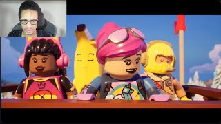 LEGO Fortnite Cinematic Trailer Reaction [upl. by Tecu]