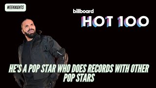 quotHes a pop starquot  We react to Drakes newest Billboard stat [upl. by Shriver]