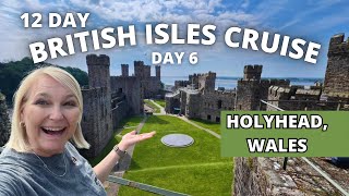 COMPLETELY Surprised by Caernarfon Castle in Wales for Our British Isles Cruise Excursion [upl. by Rebmik]