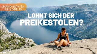 Wanderung auf den Preikestolen 🇧🇻 bei schönstem Wetter Ryfylke Lysefjord Norwegen  Lohnt es sich [upl. by Netsreik]