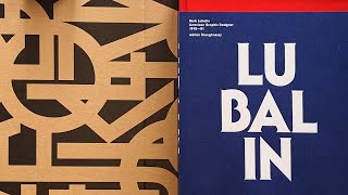 Herb Lubalin American Graphic Designer 1918—1981 Flick Through [upl. by Nner]