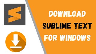 How to Download and Install Sublime Text 3 on Windows 10  The Best Code Editor for Programmers [upl. by Anwat]