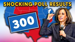 Kamala Harris Leads In ALL SWING STATES Based On The Latest 2024 Polls [upl. by Odlanor]