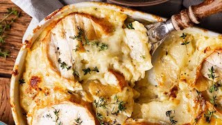 Brie Dauphinoise Potatoes [upl. by Ametaf]