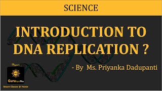 DNA Replication Lecture BSc MSc Zoology by DrPriyanka Dadupanthi Biyani Girls colleges [upl. by Elisa]