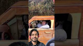 Wow lakdi ka car bana Diya bhai ne 🫶❤️🚗🚗🚗car couple viral hatchback carwale [upl. by Laura]