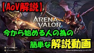 【Arena Of Valor】誰でもできるAoVチュートリアル編【Switch版】 [upl. by Iden]