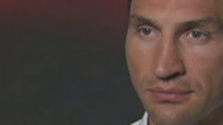 Wladimir Klitschko reveals he doesnt like his nickname Dr Steelhammer [upl. by Ahsieuqal223]