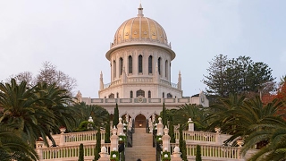 History of the Shrine of The Báb  The Queen of Carmel Haifa Israel [upl. by Ahsille]