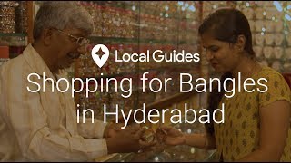 Bargaining for Bangles in Hyderabad  Shop Like a Local Ep 1 [upl. by Nnylacissej]