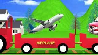 Modes Of Transportation  Kindergarten Learning Videos [upl. by Car556]