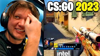 BEST CSGO MOMENTS OF 2023 [upl. by Ardnoek]