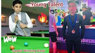 Ahsan Ramzan Vs Hussain Akhter  Snooker Young Talent  World Champion 🏆 Vs Sindh Champion🏆snooker [upl. by Anhaj]