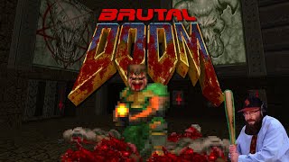 BRUTAL DOOM v22  Doom Mod Madness LIVE [upl. by Devaney324]