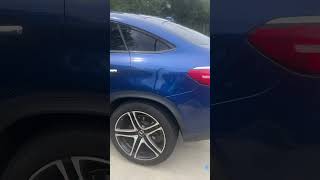 Reviewing Blue GLE AMG 43 😎 mercedes amg coolcar luxurycars shorts [upl. by Akitan]