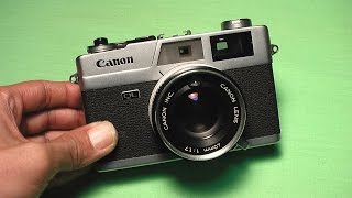 キャノン ニューキャノネットQL17Lの使い方 CANON NEW CANONET QL17L How to use 1970s Rangefinder camera [upl. by Mcguire]