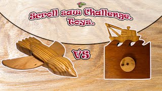 Scroll saw challenge Toys [upl. by Anilehs]