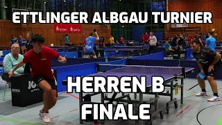 Ettlinger Albgau Turnier Herren B Finale Schwenk vs Roy [upl. by Harve]