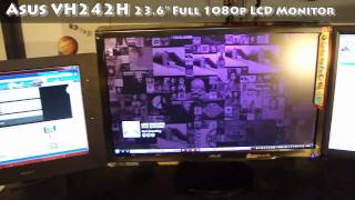 ASUS VH242H Full 1080p LCD Monitor [upl. by Adelina270]