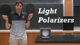 M7 03 Two Polarizers and Light Source [upl. by Ahsema250]