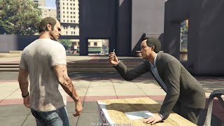 Legalize Smoking Weed Cut Scenes  GTA 5  Michael Trevor amp Franklin [upl. by Eiggem]