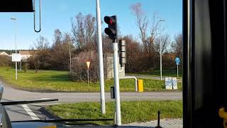 Buss 751 Frölunda Torg till Mölnlycketerminalen via Mölndal Station  Del 1 [upl. by Nodroj]