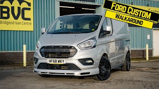 Ford Transit Custom Limited Detailed Walkaround Walk amp Talk [upl. by Fahey187]