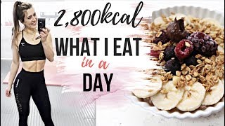 2800 calories WHAT I EAT IN A DAY  EASY OPTIONS FOR BUSY DAYS [upl. by Ennalyrehc]