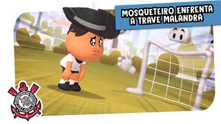 Mosqueteiro enfrenta a trave malandra  Liga dos Mascotes  Corinthians EP 05 [upl. by Ahteral157]