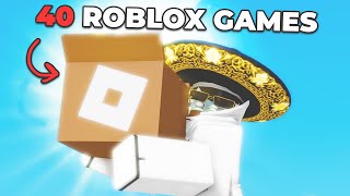 40 ROBLOX Games to Play when Youre Bored [upl. by Ynitsed]