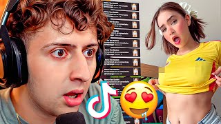 REACCIONANDO A ETIQUETAS DE TIKTOK 🤣 [upl. by Eanrahs]