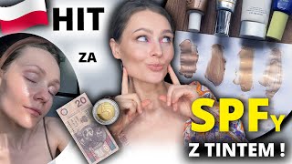 HIT za 25 zł  🏆 KREMY SPF Z TINTEM  satynowe  mineralne  chemiczne  mieszane [upl. by Auberta]