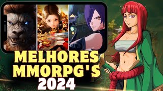 OS MELHORES NOVOS MMORPGs MOBILE e PC em 2024  NOVOS JOGOS para ANDROID e PC 2024 [upl. by Isyed]