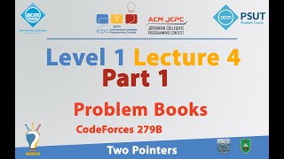 Problem CodeForces 279B  Level 1 Lecture 4 Part 1  JCPC Summer Training 2018 [upl. by Oirretna]