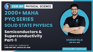 Semiconductors amp Superconductivity Part1 2000 PYQ Series L 5 [upl. by Nirrep]