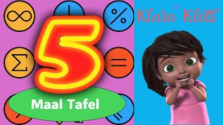 Leer die 5 maal Tafel  Liedjie [upl. by Niveg643]