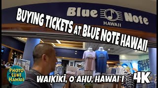 Dukes Marketplace amp Buying Tickets at Blue Note Hawaii at Outrigger Waikiki Buying Tickets to Kawehi [upl. by Doraj860]