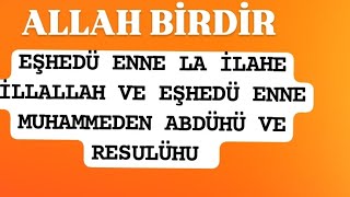 EŞHEDÜ ENNE LA İLAHE İLLALLAH VE EŞHEDÜ ENNE MUHAMMEDENABDÜHÜVE RESULÜHUduavehuzurduetdualarımız [upl. by Liebman975]