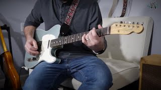 New Guitar  MJT Double Bound Telecaster in Firemist Silver [upl. by Yralih]