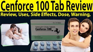 Review Cenforce 100mg uses in hindi  Sildenafil citrate tablets ip 100mg how to use  Uses Dose [upl. by Yendroc]