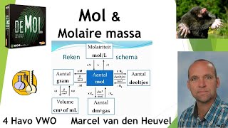 introductie van de mol en molaire massa voor bovenbouw havo en vwo [upl. by Nollie160]