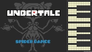 Undertale  Spider Dance Piano Cover [upl. by Aneleve]